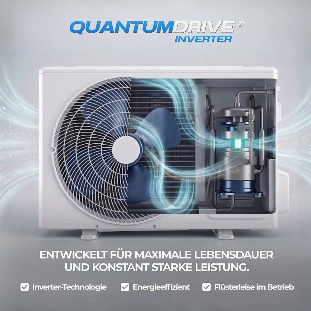 Kältebringer® Multisplit Klimaanlage Duo - 18.000 BTU (5,3kW) - 2 Innengeräte - Image 8