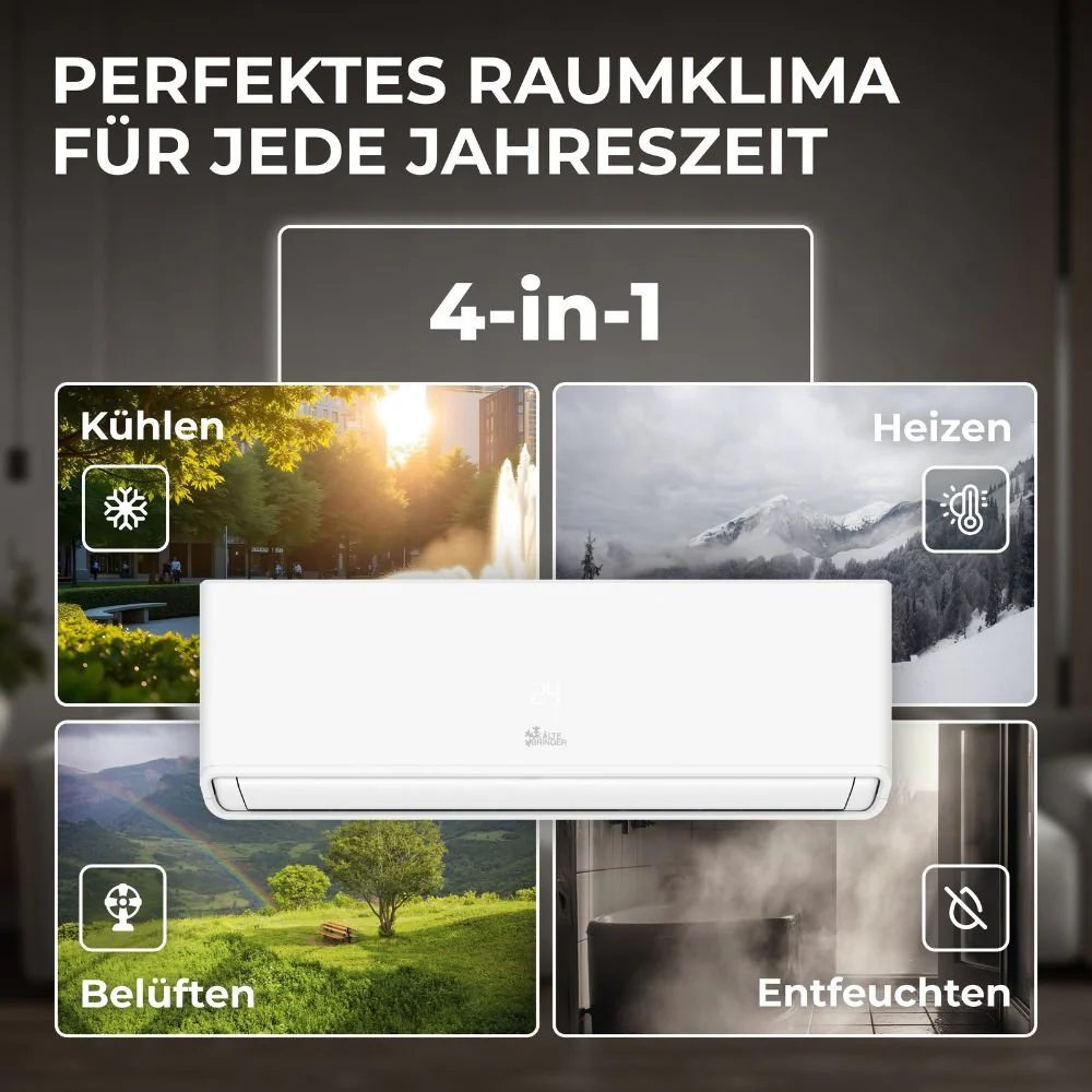 Kältebringer R290 A+++ Split Klimaanlage 18.000 BTU (5,4kW) - Image 3